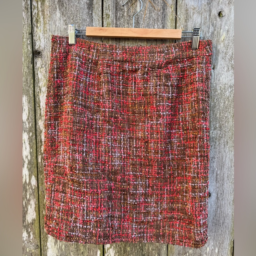 J. Crew No. 2 Pencil classic tweed skirt, size 10
